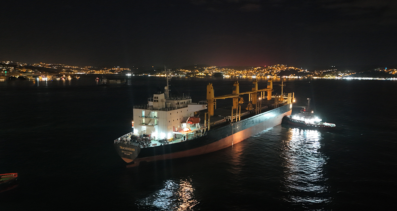 BOĞAZ’DA GEMİ ARIZASI: TRAFİK ÇİFT YÖNLÜ ASKIYA ALINDI