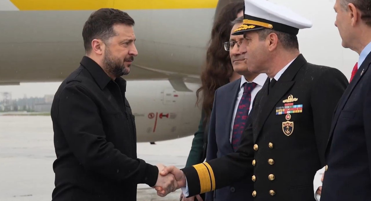 UKRAYNA DEVLET BAŞKANI ZELENSKİY, İSTANBUL’DA