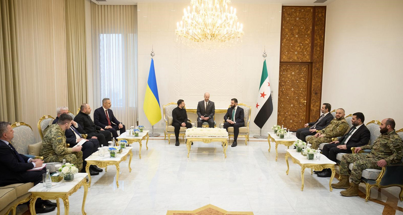 TÜRKİYE, SURİYE VE UKRAYNA ARASINDA ÜÇLÜ GÖRÜŞME