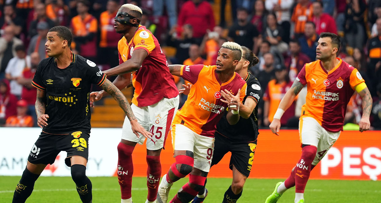 GÖZTEPE İLE GALATASARAY 64. RANDEVUDA 