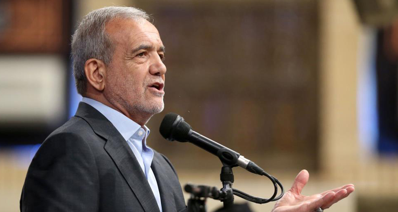 İRAN CUMHURBAŞKANI PEZEŞKİYAN: &QUOT;ABD DAYATMADAN VAZGEÇERSE ANLAŞMA MÜMKÜN&QUOT; 