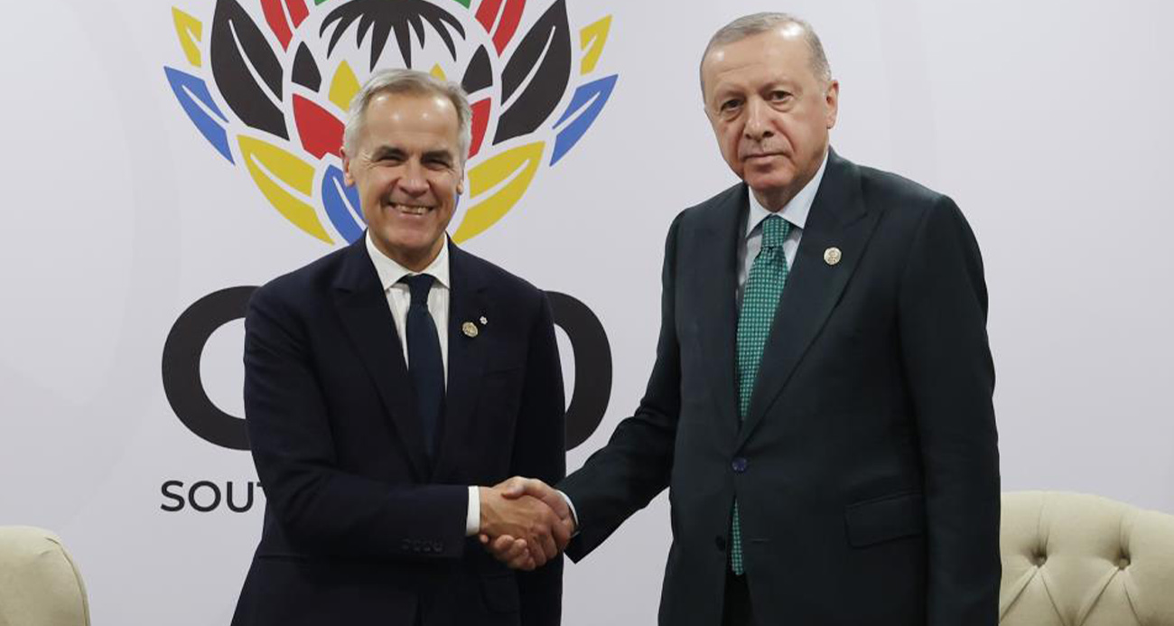 CUMHURBAŞKANI ERDOĞAN, KANADA BAŞBAKANI CARNEY İLE TELEFONDA GÖRÜŞTÜ