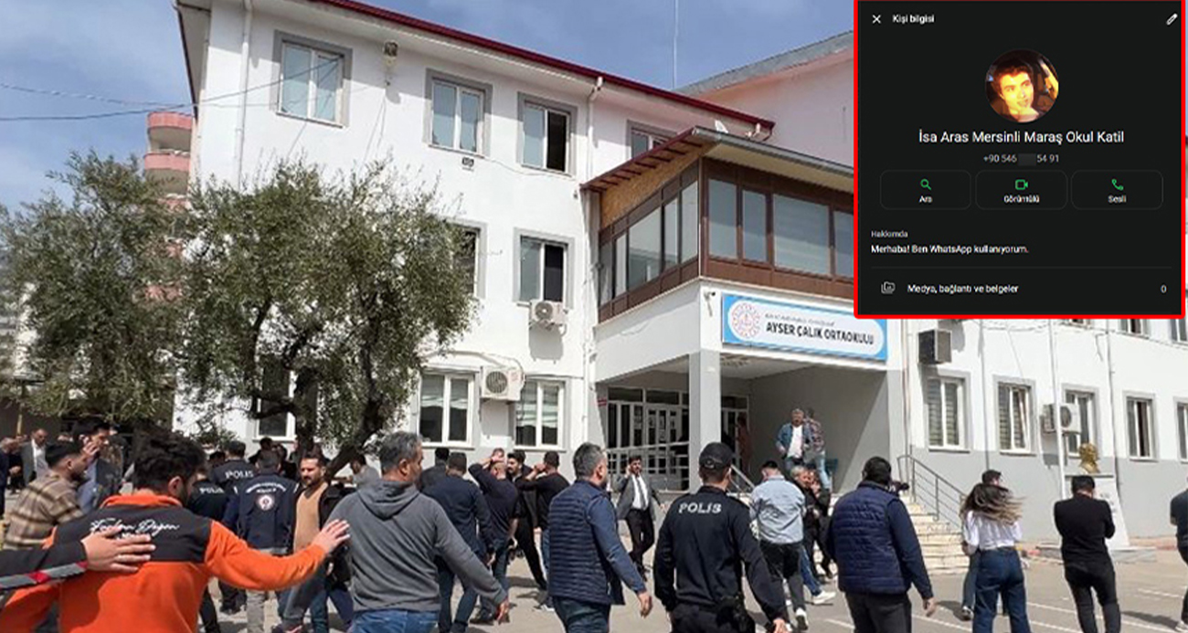 KAHRAMANMARAŞ’TA 1 ÖĞRETMEN 8 ÖĞRENCİYİ ÖLDÜREN SALDIRGANLA İLGİLİ İLGİNÇ DETAY