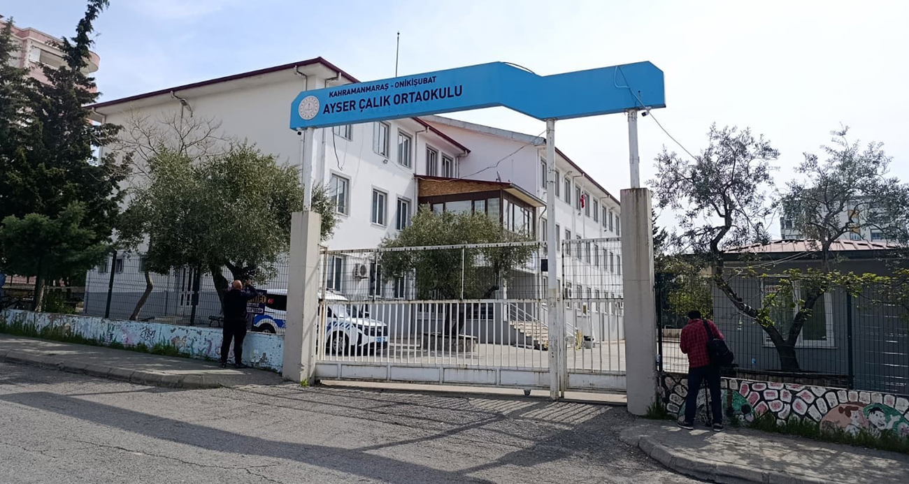 SALDIRININ OLDUĞU OKULDA SESSİZLİK HAKİM 