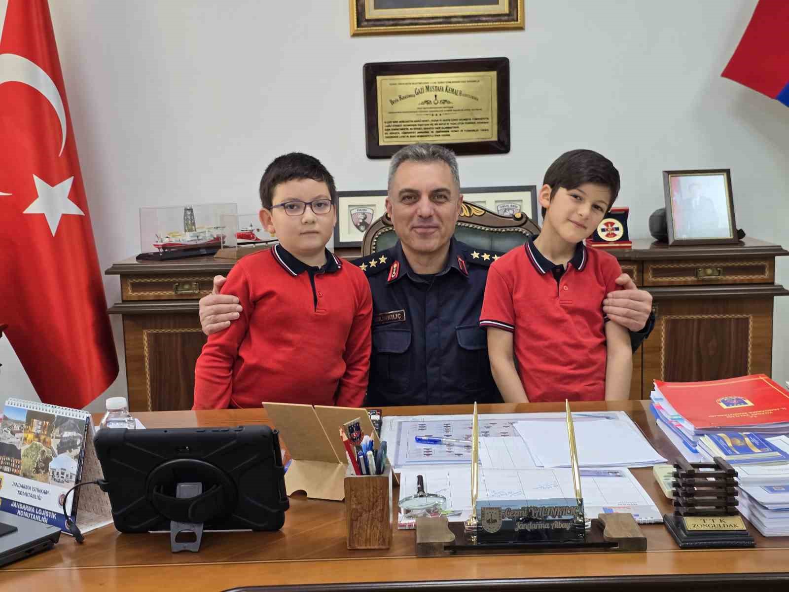 BİR GÜNLÜĞÜNE YOZGAT İL JANDARMA KOMUTANI OLDULAR 