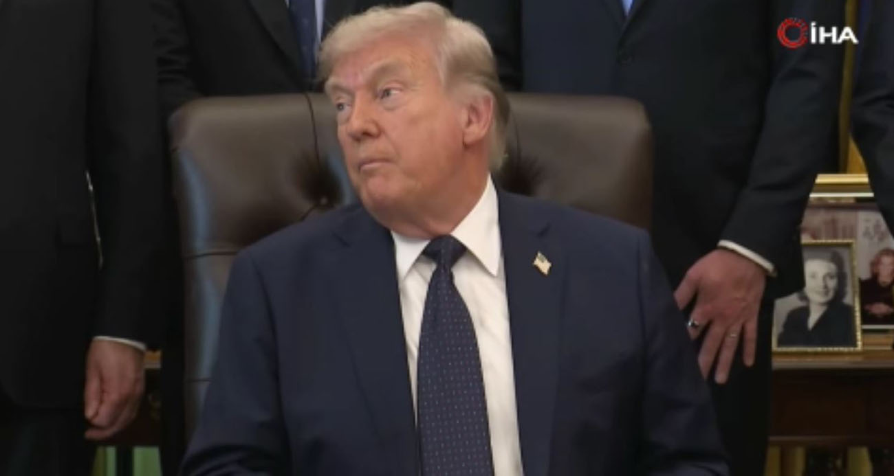 ABD BAŞKANI TRUMP: &QUOT;BOĞAZ ÜZERİNDE TAM KONTROLÜMÜZ VAR&QUOT; 