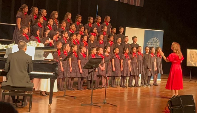 YOZGAT POLİFONİK ÇOCUK KOROSUNA BAŞKENTTE BAŞARI ÖDÜLÜ