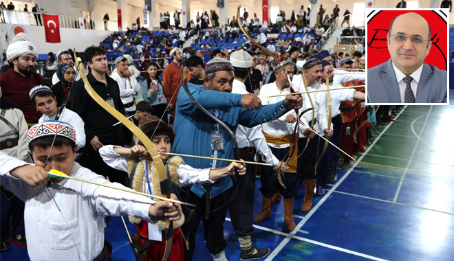 OKÇULUK KULÜBÜ BAŞKANI PROF.KORKMAZ GELENEKSEL YARIŞMAYI DEĞERLENDİRDİ