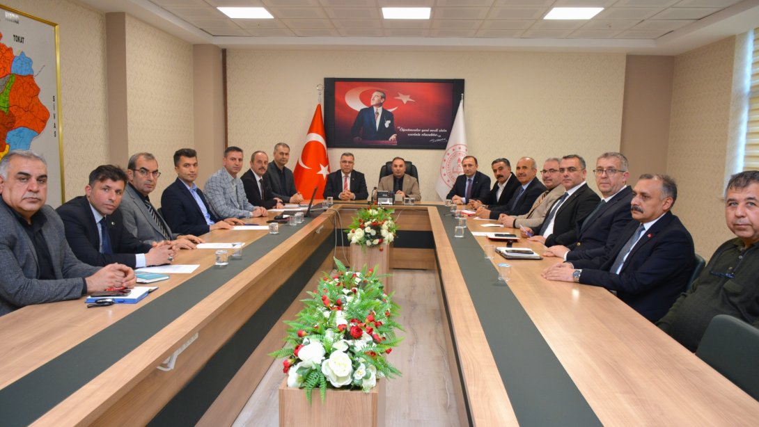 MİLLİ EĞİTİMDE BURSLULUK SINAVI ÖNCESİ KOORDİNASYON TOPLANTISI