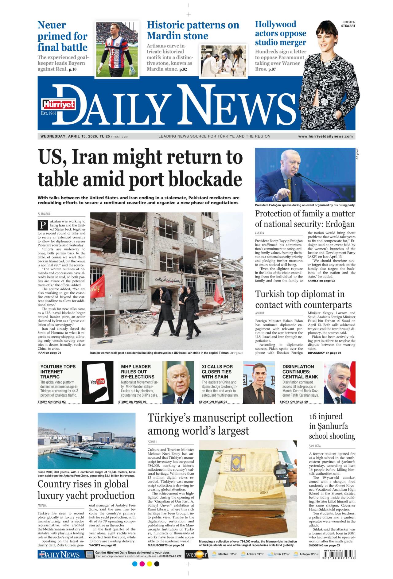 Hürriyet Daily News