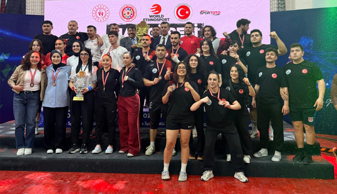 YOBÜ, MAS GÜREŞİNDE TÜRKİYE ŞAMPİYONULUĞUNU KAZANDI