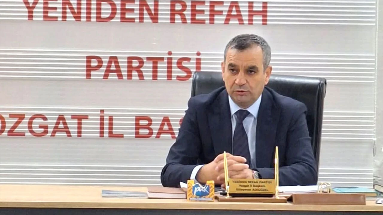 YRP İL BAŞKANI ADIGÖZEL: YOZGAT, GELECEĞİ ÇALINAN ŞEHİRDİR 