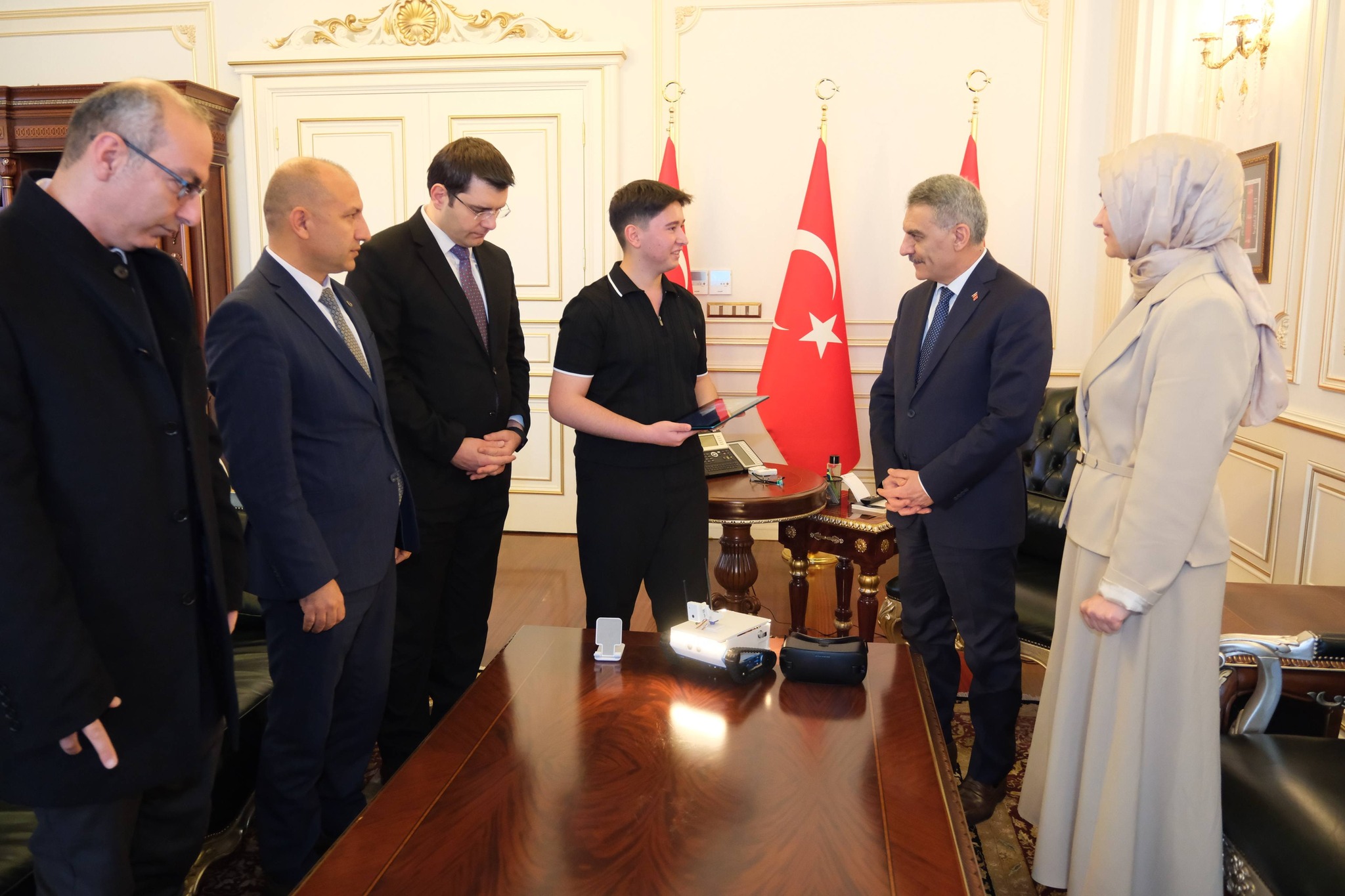 ‘DERMAN’ PROJESİNİN MUCİDİ YERKÖYLÜ  ÖĞRENCİ BM YOLCUSU