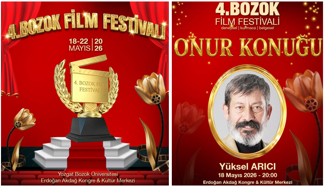 HAZIRLIKLAR TAMAMLANDI.. YOZGAT 4.ULUSAL BOZOK FİLM FESTİVALİ BAŞLIYOR