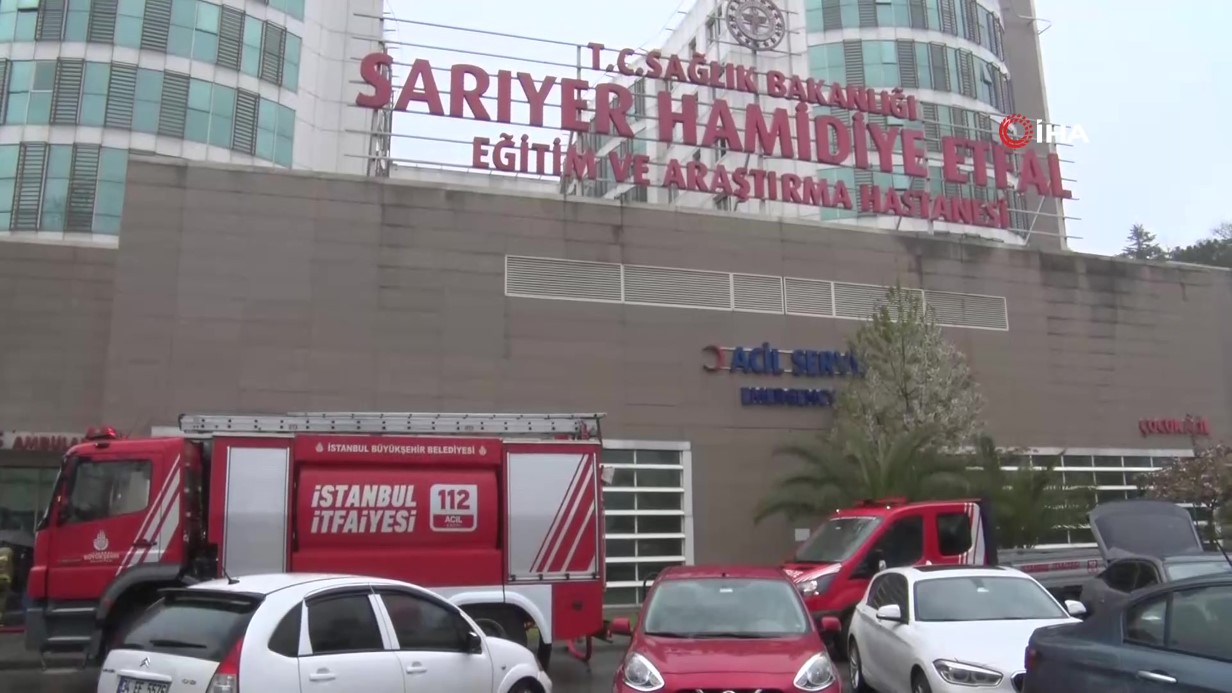 SARIYER’DE HASTANEDE YANGIN PANİĞİ 