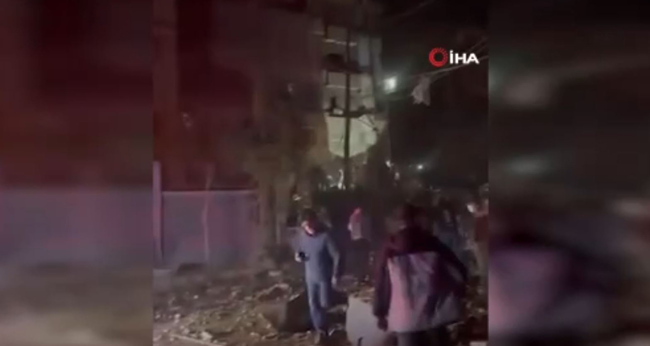 İSRAİL, BEYRUT’U VURDU: 2 ÖLÜ, 7 YARALI 