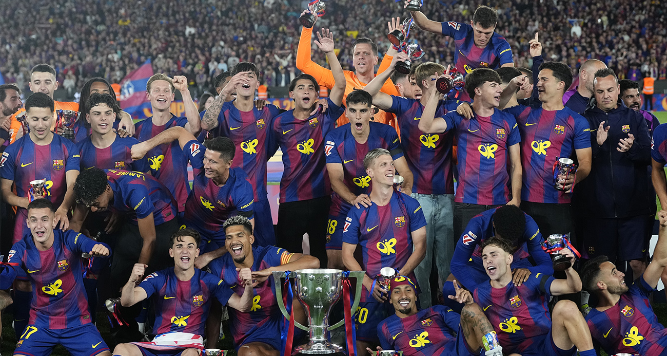 LA LİGA’DA ŞAMPİYON BARCELONA 