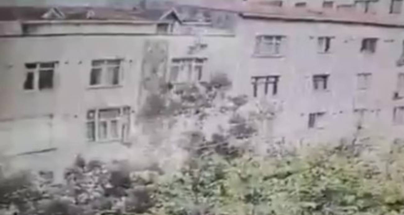 KAĞITHANE’DE KADIN DOKTOR AVUKAT SEVGİLİSİNİN EVİNİN TERASINDAN DÜŞTÜ: O ANLAR KAMERADA 