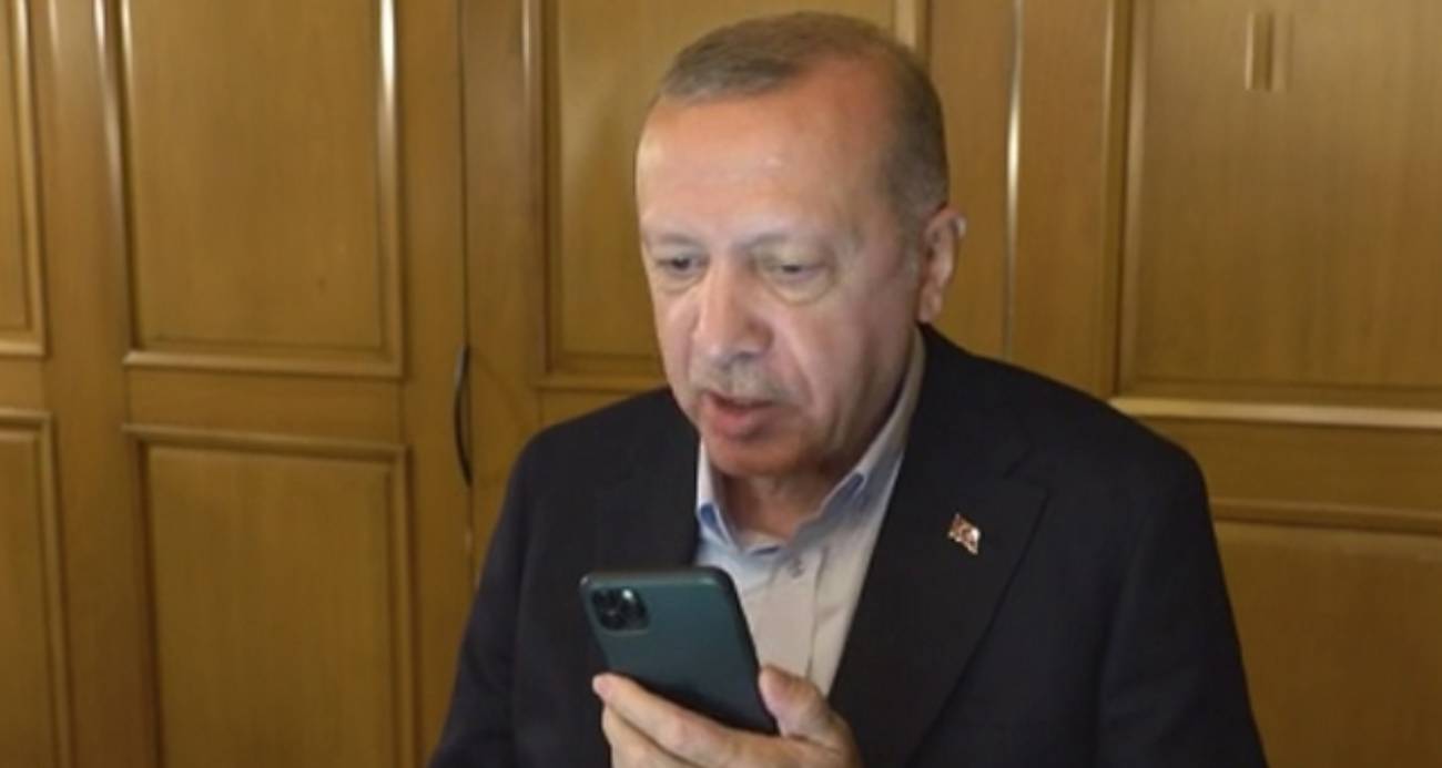 CUMHURBAŞKANI ERDOĞAN, CEZAYİR CUMHURBAŞKANI TEBBUN İLE TELEFONDA GÖRÜŞTÜ 