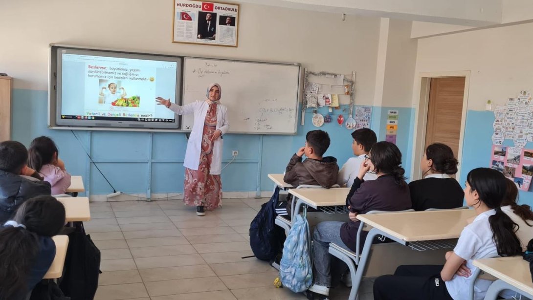 YERKÖY NURDOĞDU ORTAOKULUNDA İLK YARDIM EĞİTİMİ