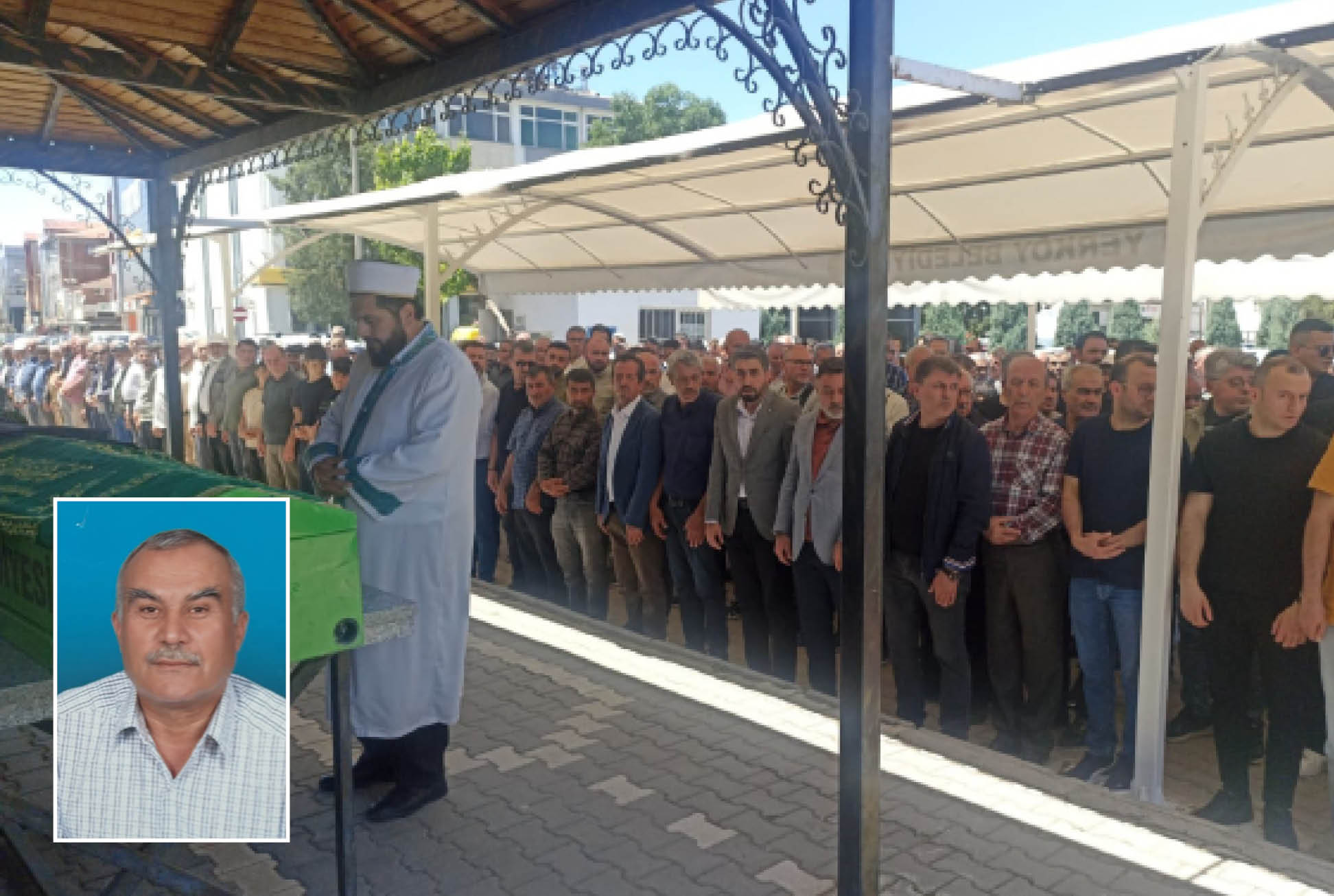 YERKÖY’DE ‘YAŞAR AĞAOĞLU’ MATEMİ.. GAZETECİ ÖZER'İN KAYINPEDERİ TOPRAĞA VERİLDİ
