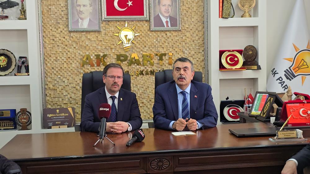 MİLLİ EĞİTİM BAKANI TEKİN: TÜRKİYEDE 75000 OKULUMUZ VAR
