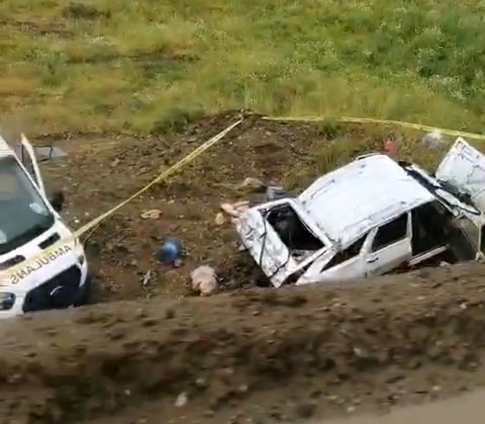 YERKÖY'DE OTOMOBİL KÖPRÜDEN DÜŞTÜ, 2 ÇOCUK HAYATINI KAYBETTİ