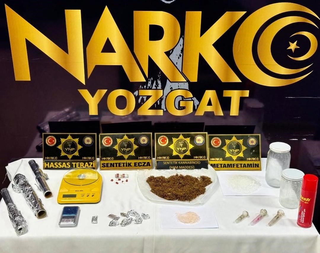 Yozgat’taki uyuşturucu operasyonunda 1 kişi tutuklandı