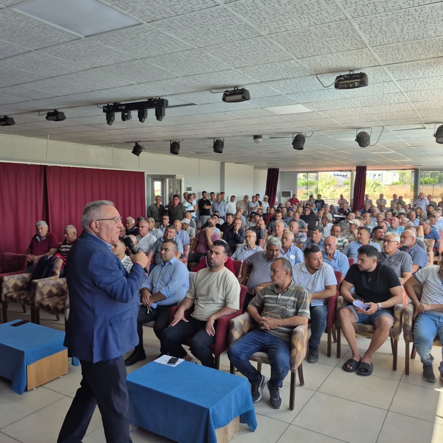 BUHARKENT’TE BİTKİ KORUMA ÜRÜNLERİ UYGULAYICISI EĞİTİMİNE YOĞUN İLGİ