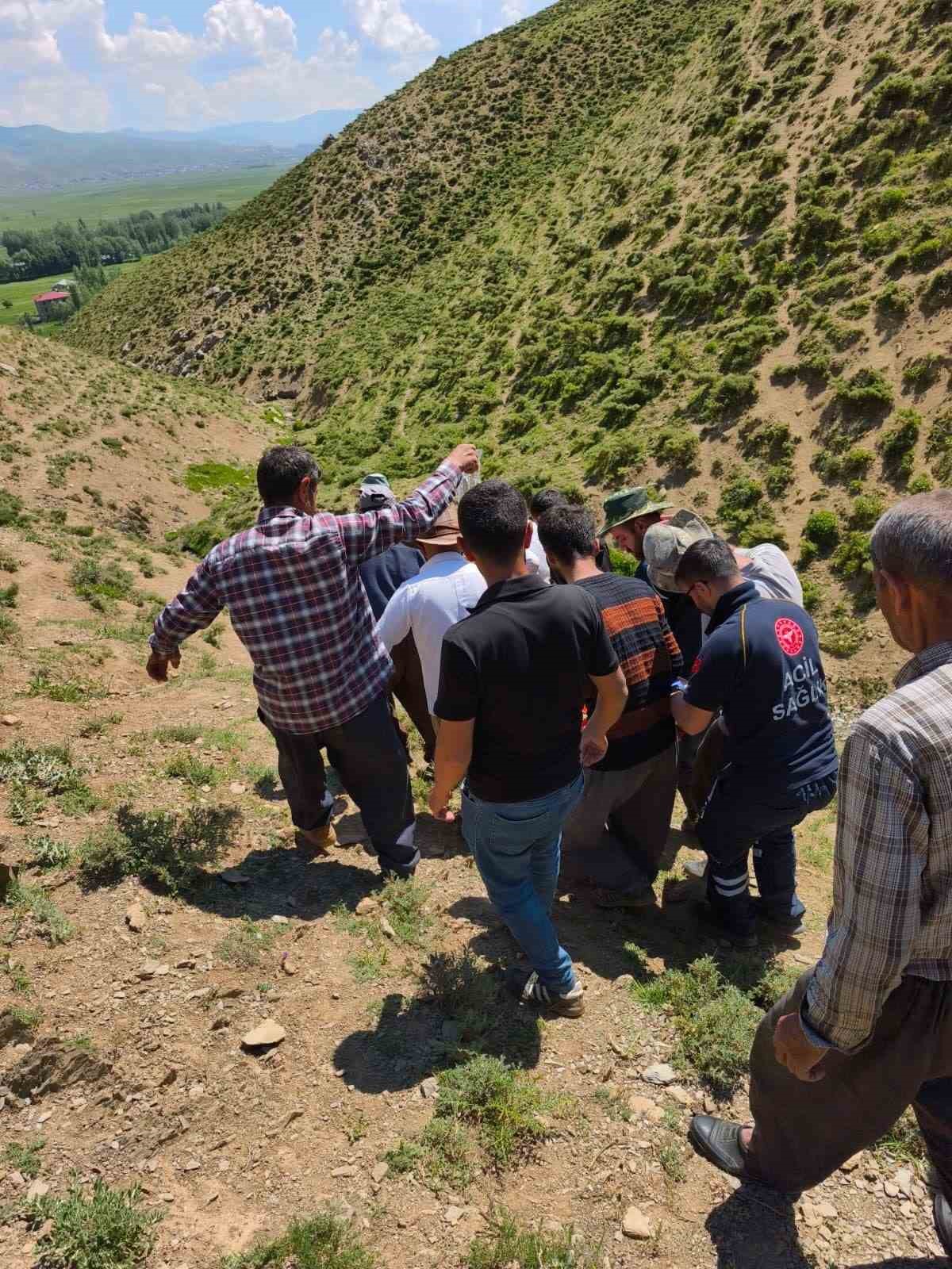 YAYLADA RAHATSIZLANAN ÇOBAN KURTARILDI
