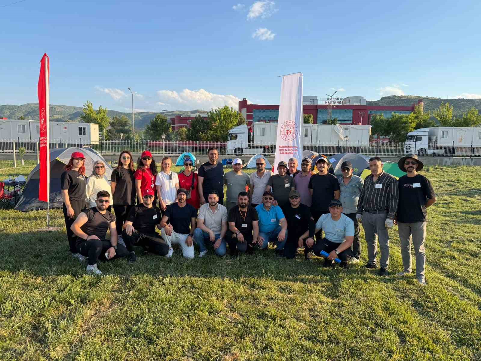 GSB ARAMA KURTARMA EKİBİ AKREDİTASYON İÇİN KAMPA GİRDİ