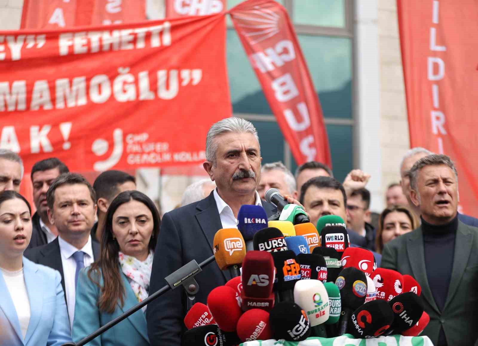 CHP BURSA İL BAŞKANI GÖREVDEN ALINDI, YERİNE TURGUT ÖZKAN ATANDI