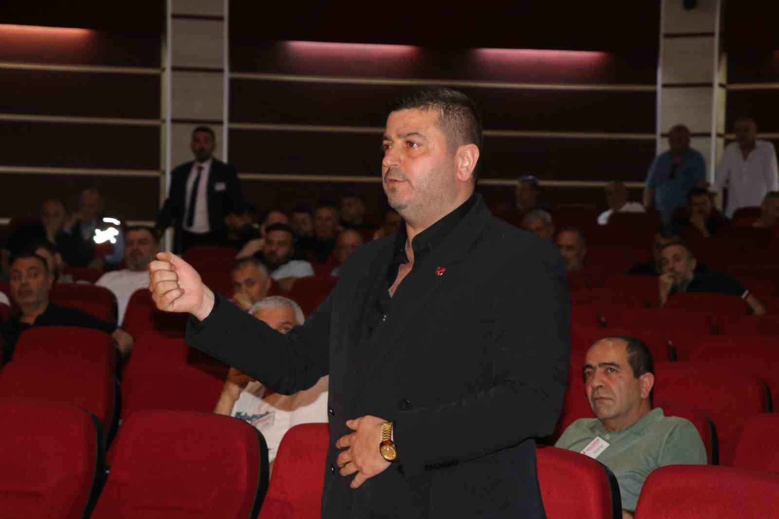 BOLUSPOR’DA ERDAL BAYRAK YENİDEN BAŞKAN SEÇİLDİ
