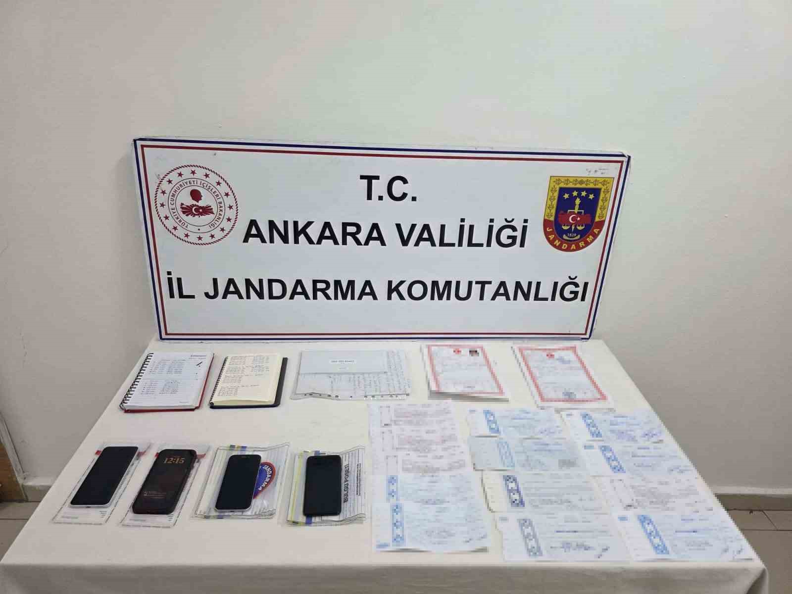 ANKARA’DA TEFECİLİK OPERASYONU: 106 BANKA HESABINA EL KONULDU
