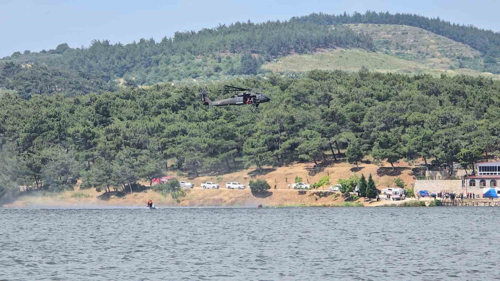 JANDARMADAN NEFES KESEN ’SUDA ARAMA KURTARMA’ TATBİKATI