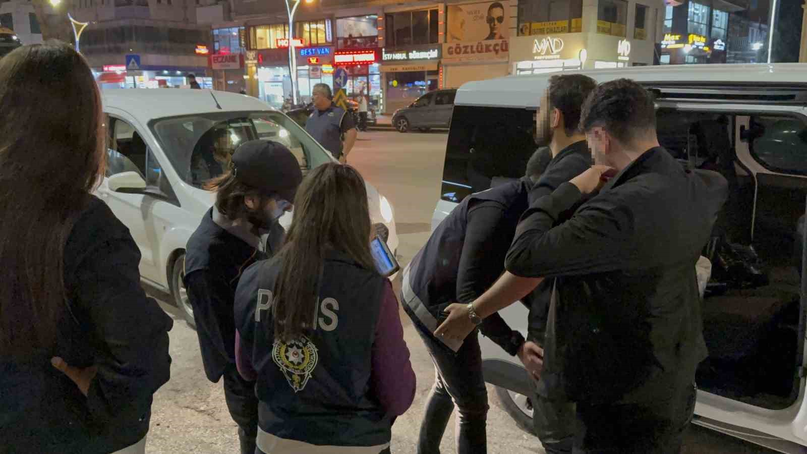 TATVAN’DA HUZUR UYGULAMASI: 1 GÖZALTI