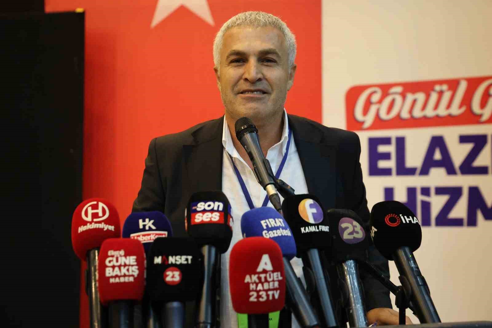 ELAZIĞSPOR’DA BAŞKANLIĞA AHMET TOPRAK SEÇİLDİ