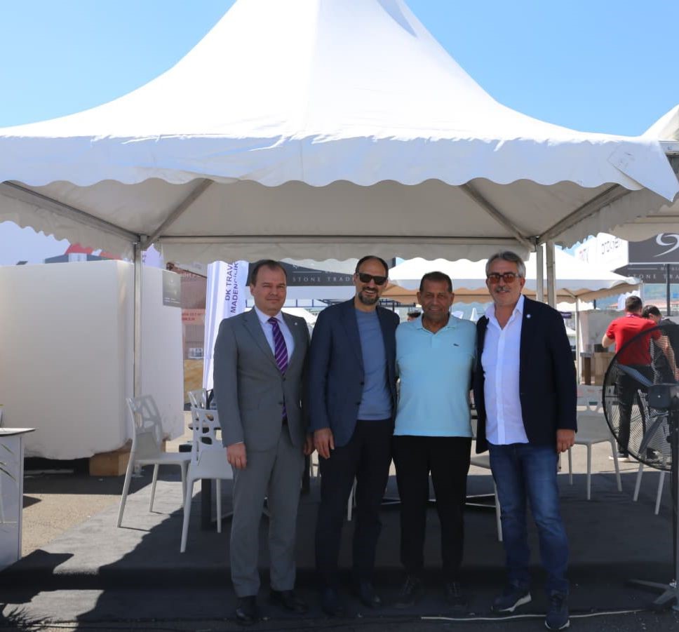 DENİZLİLİ MERMERCİLER, AFYONKARAHİSAR BLOK MERMER FUARINDA YERİNİ ALDI