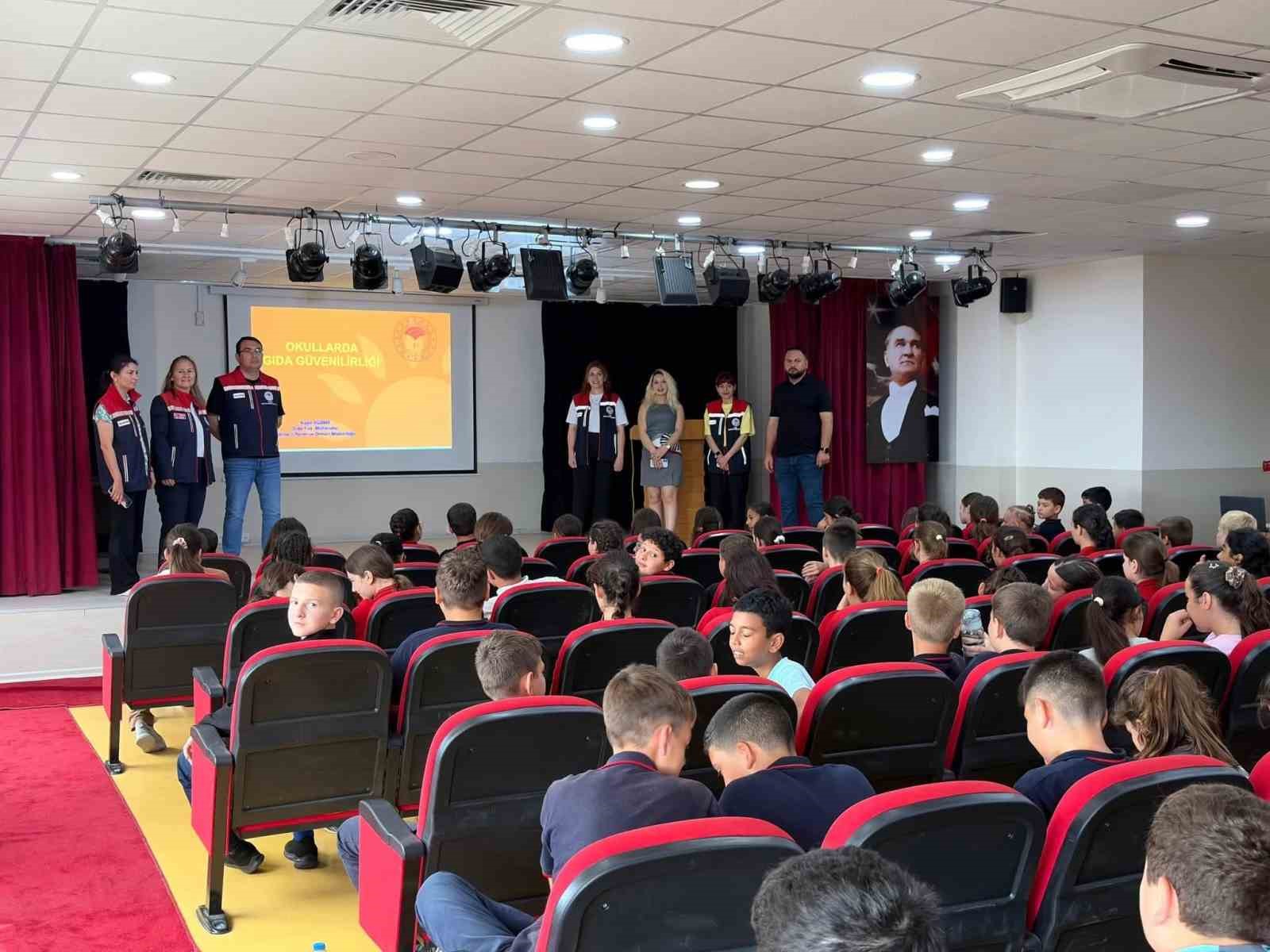 İPSALA’DA ÖĞRENCİLERE GIDA GÜVENLİĞİ VE İSRAFI EĞİTİMİ