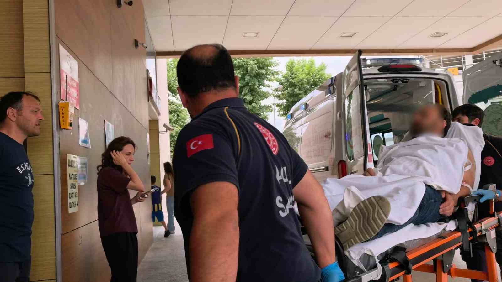 KAYINBİRADERİ TARAFINDAN BIÇAKLANAN KİŞİ AĞIR YARALANDI