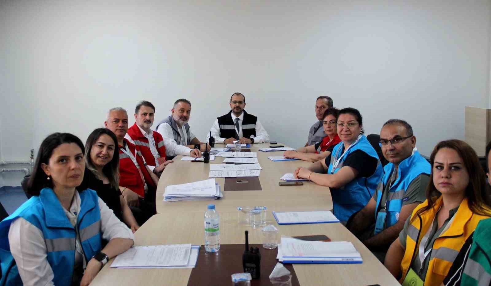 KAYSERİ DEVLET HASTANESİ’NDE EŞ ZAMANLI TATBİKAT