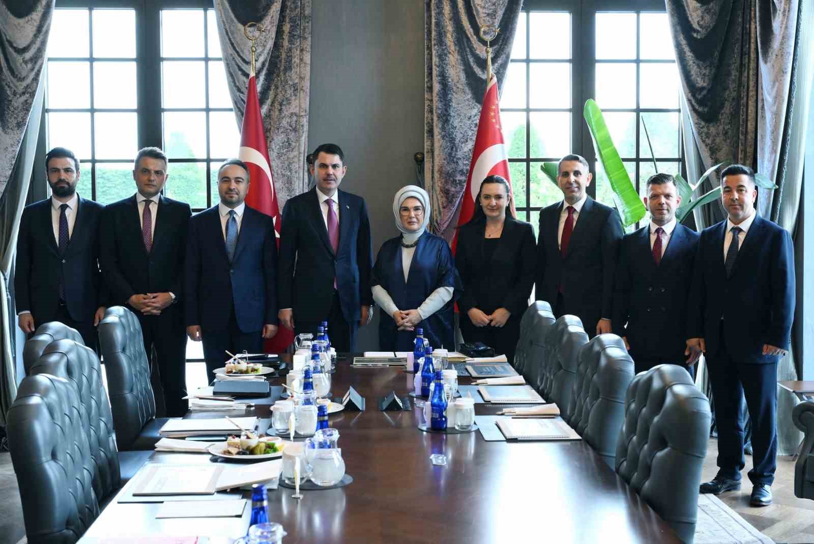 BAKAN KURUM, EMİNE ERDOĞAN İLE ÇEVRE POLİTİKALARI VE COP31 HAZIRLIKLARINI GÖRÜŞTÜ