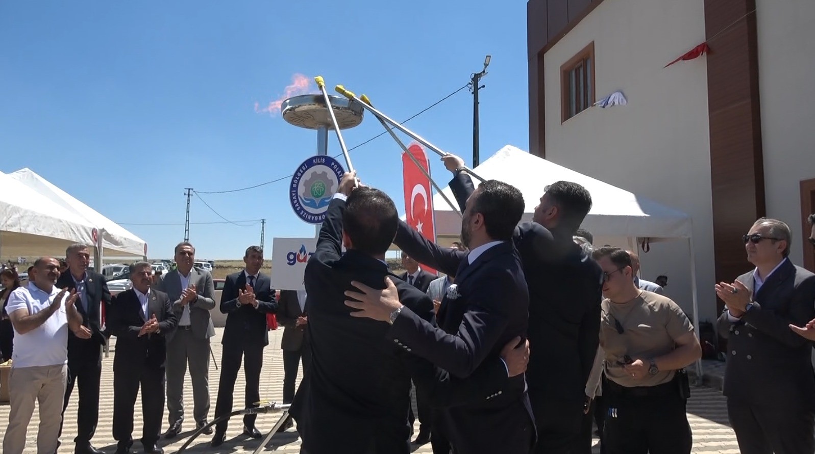 KİLİS POLATELİ-ŞAHİNBEY OSB’DE DOĞAL GAZ DÖNEMİ BAŞLADI