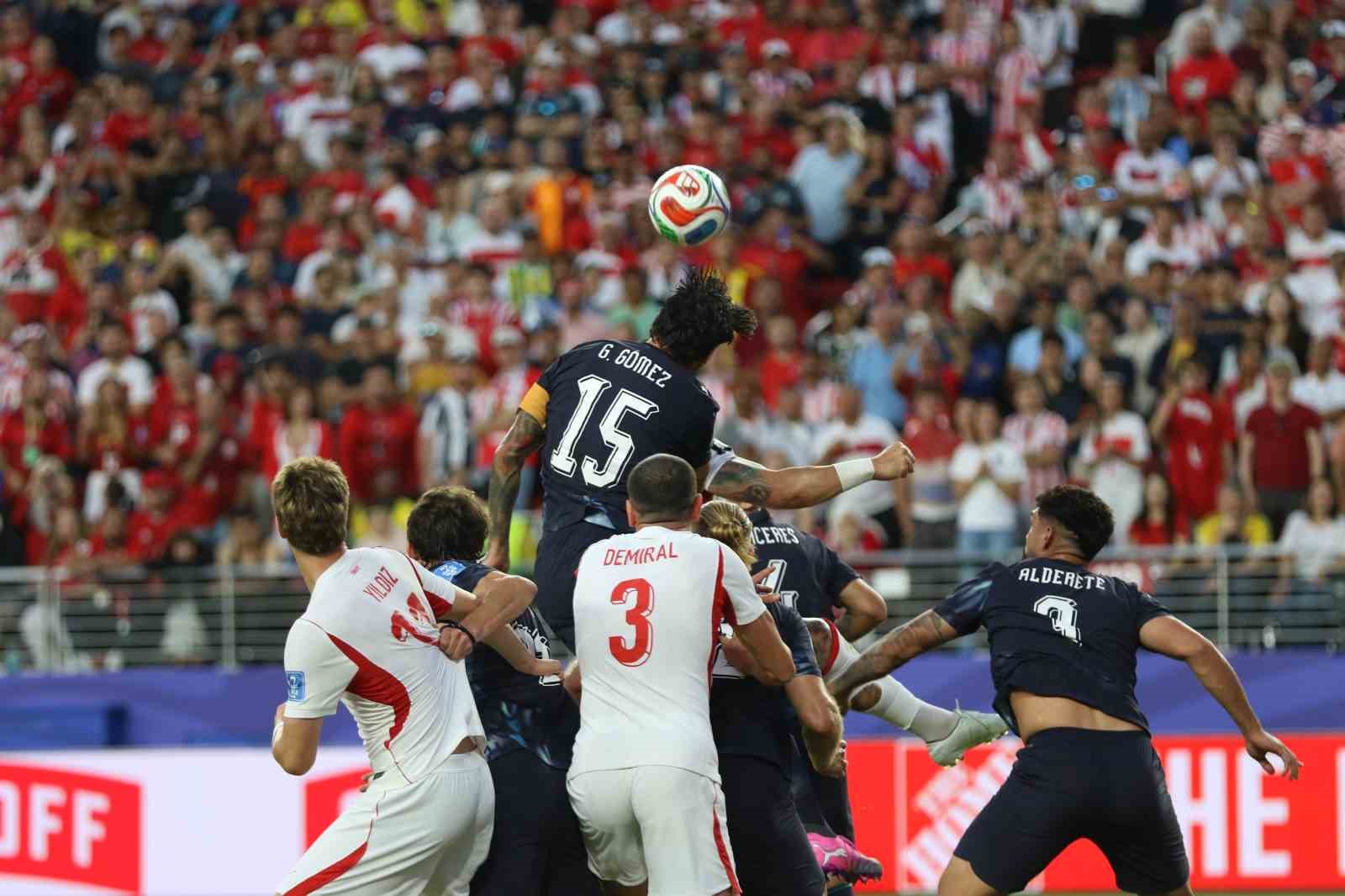2026 FIFA DÜNYA KUPASI: TÜRKİYE: 0 - PARAGUAY: 1 (İLK YARI)