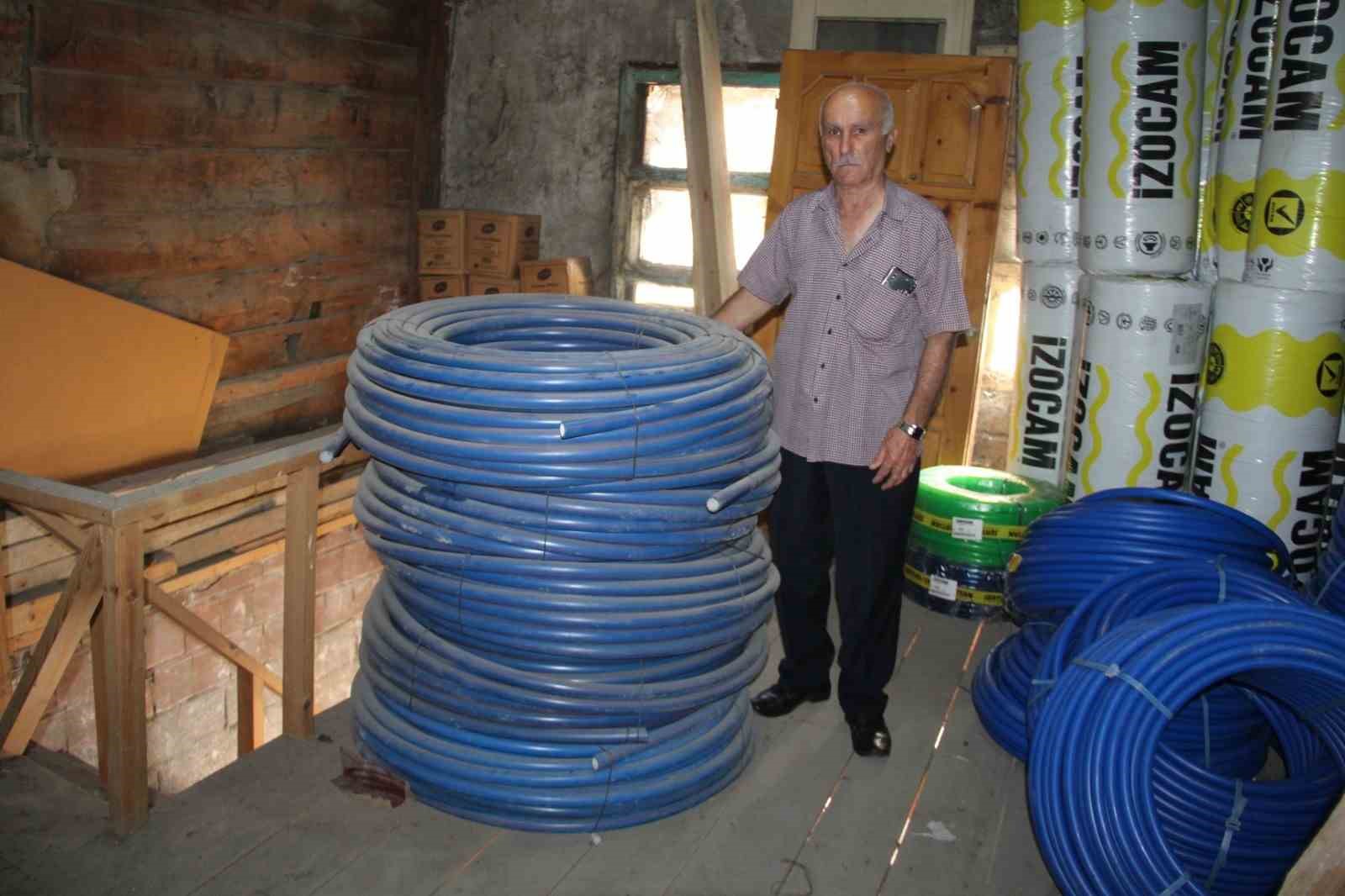 KASTAMONU’DA BİN METRELİK SULAMA HORTUMU ÇALINDI