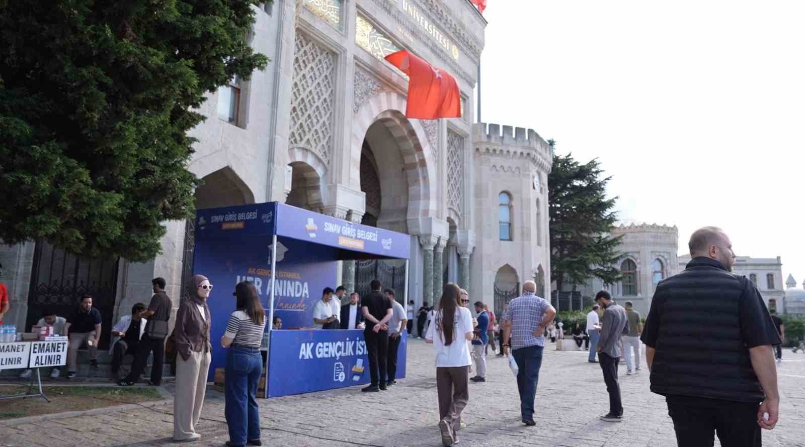 39 İLÇEDE "SINAV GİRİŞ BELGESİ ÇIKTI NOKTASI" KURULDU