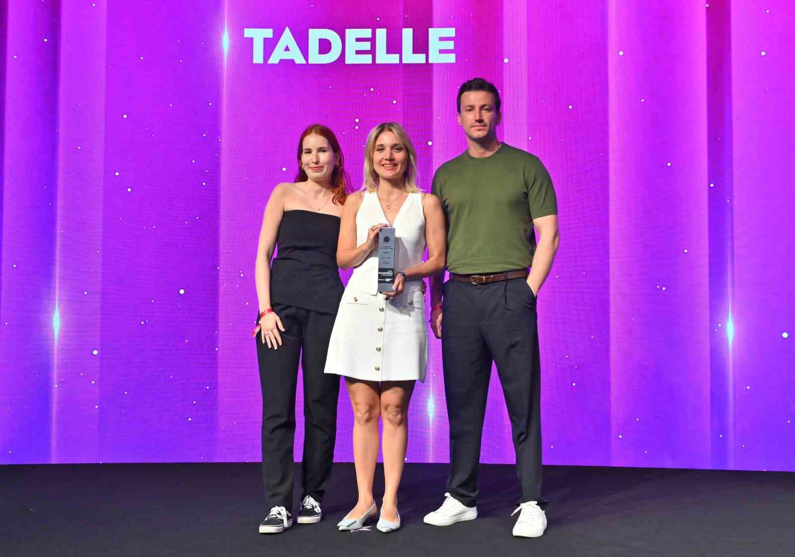 BRANDVERSE AWARDS’TAN TADELLE’YE ÖDÜL