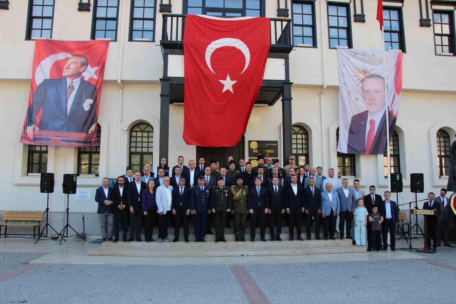 AMASYA TAMİMİ’NİN 107. YILDÖNÜMÜ NEDENİYLE TÖREN DÜZENLENDİ
