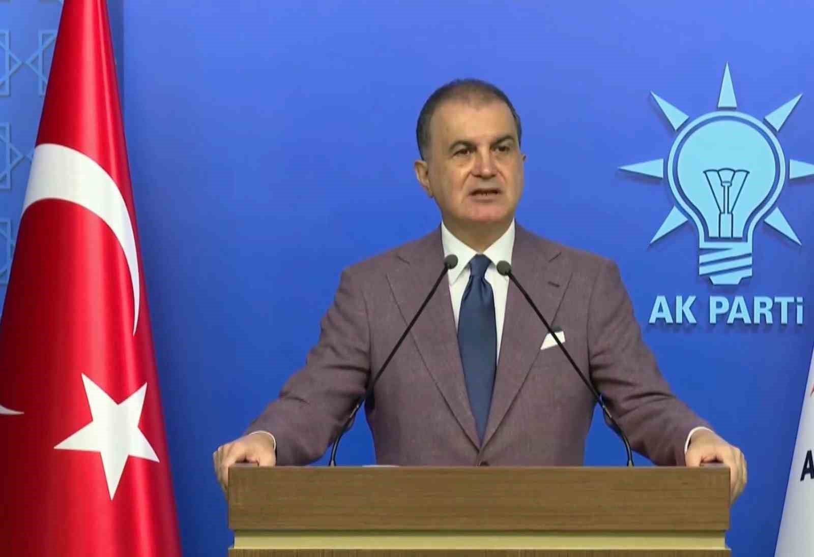 AK PARTİ SÖZCÜSÜ ÇELİK: "TERÖRSÜZ TÜRKİYE SÜRECİNDE ARTIK YENİ BİR AŞAMADAYIZ"