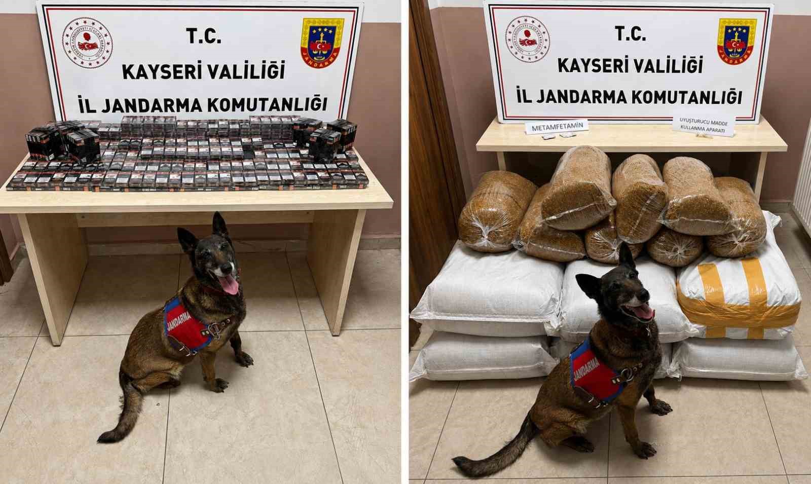 JANDARMADAN UYUŞTURUCU VE KAÇAKÇILIK OPERASYONU: 200 KİLOGRAM KAÇAK TÜTÜN ELE GEÇİRİLDİ